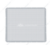 304 Stainless Grille Mesh For Peterbilt 379 With Extended Hood - Alternating Round Holes