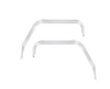 Stainless Door Window Vent Visor For 2018-2025 Freightliner Cascadia (Pair)