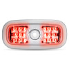 Peterbilt Multicolor LED Interior Dome & Map Light With Chrome Bezel