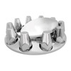 Front Axle Cover - 33mm x 3" - PUSH ON - Standard Hub Cap