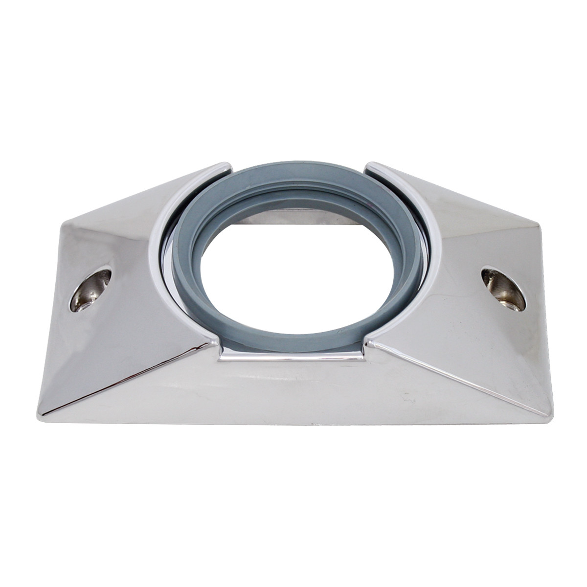 Mounting Bracket With Grommet For 2" Round Light - Chrome Plastic-Grand General-82619