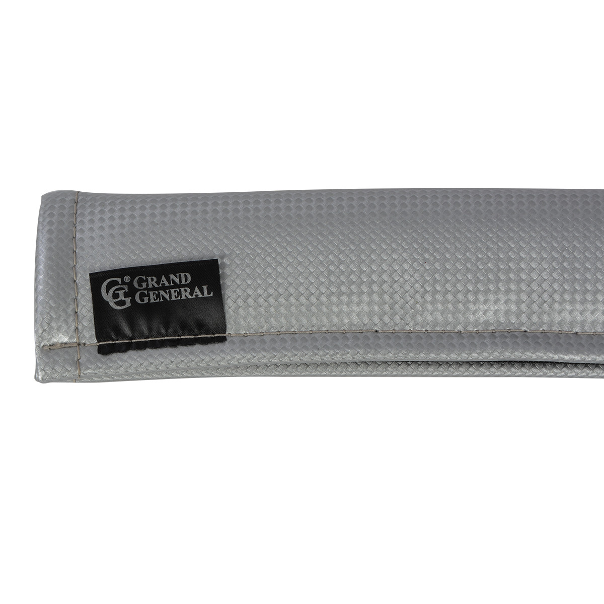 17" Gear Shift Stick Cover - Silver Carbon Fiber-Grand General-99665