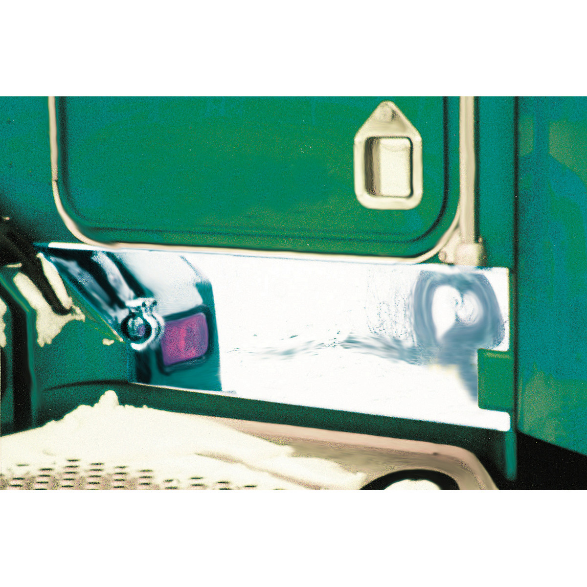 Kenworth T600 Door Kick Plate (1998+)-Trux-TK-1406