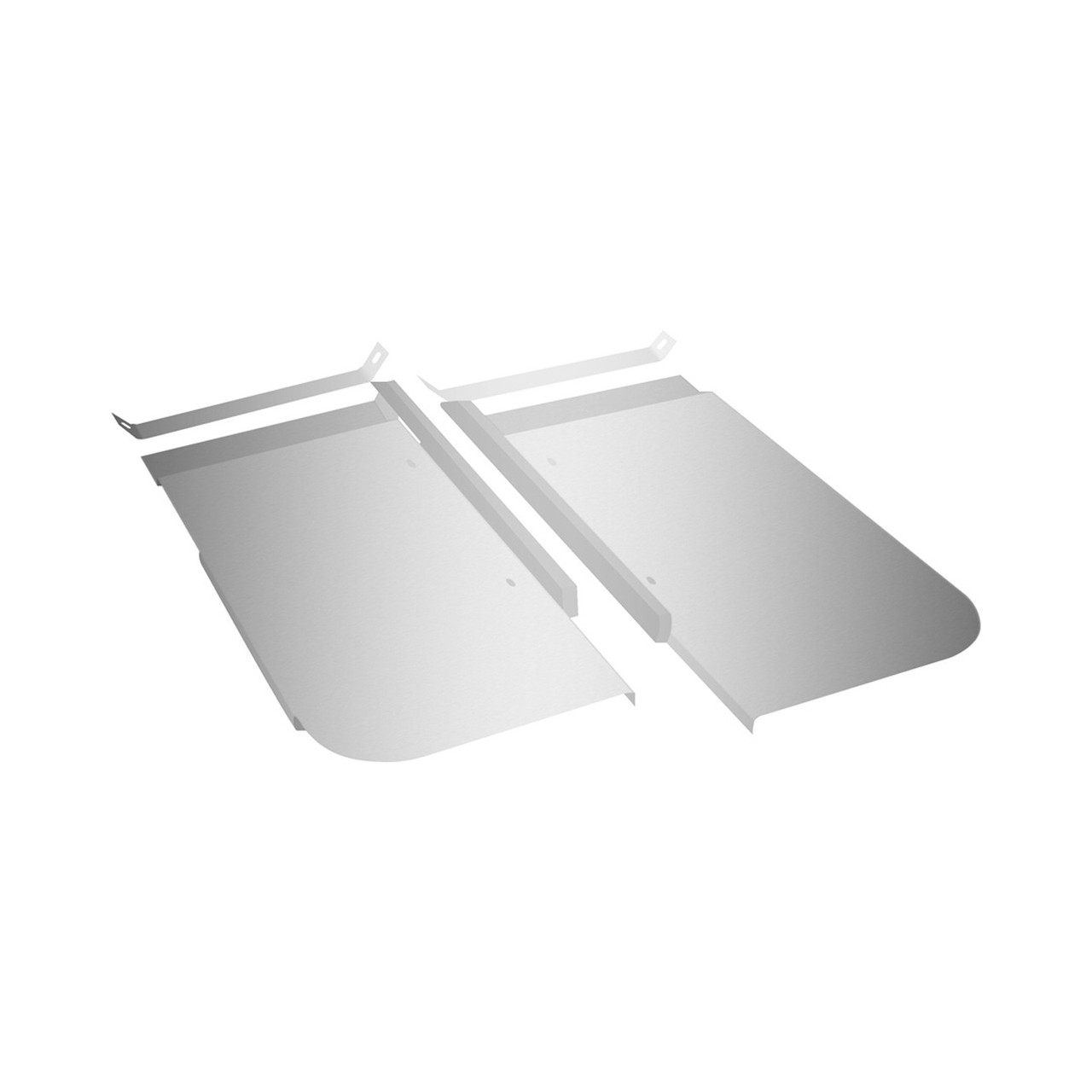 Kenworth - W900L - Blank Hood Battery Box Filler Panel (1997+)-Trux-TK-1114
