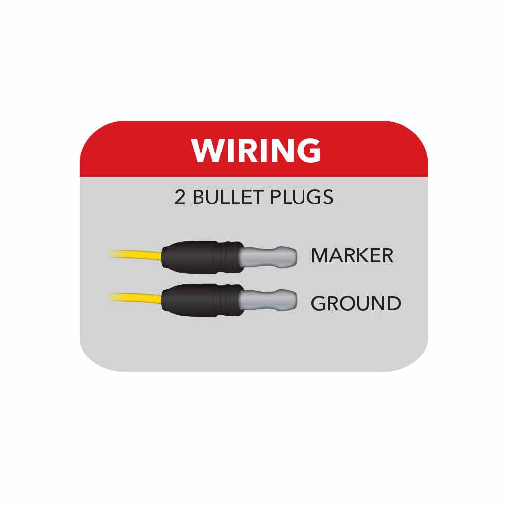 Clear Amber LED Replacement for Panelite M1 (4 Diodes)-Trux-TLED-G4CA