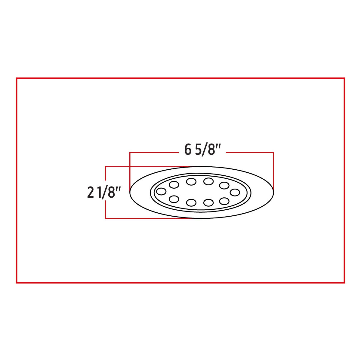 Red Marker to Green Auxiliary LED G4 Light (10 Diodes)-Trux-TLED-G4XRG