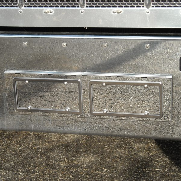 Peterbilt 388 - 389 License Plate / Tag Swing Plate - 2 Plates-Trux-TP-1702