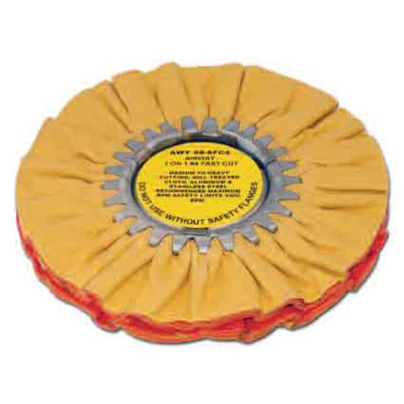 10" Yellow 1 On 1 #4 Fast Cut Airway-Zephyr-AWY58-10FC4