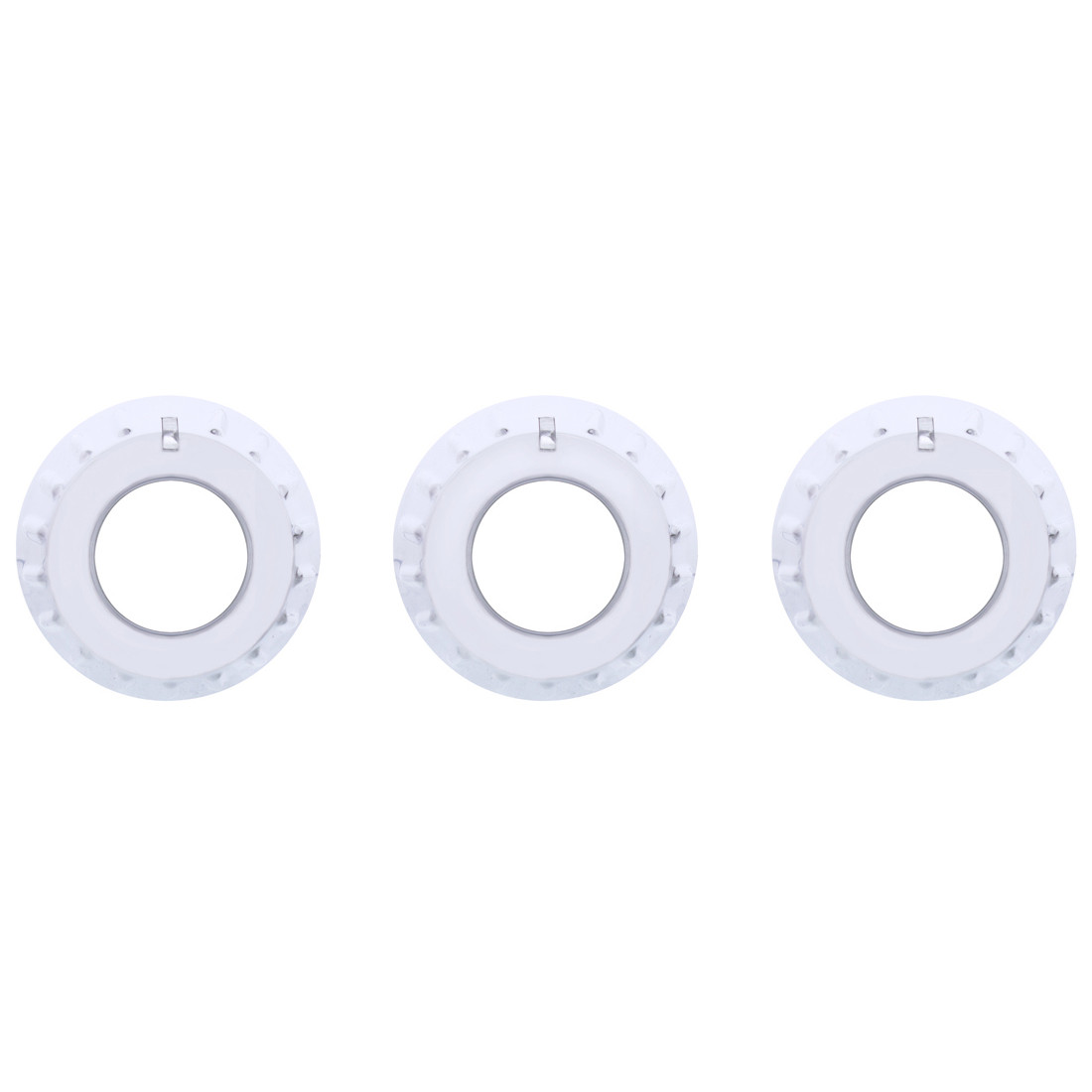 Chrome Outer A/C Control Knob Set For 2006+ Kenworth-United Pacific-41132