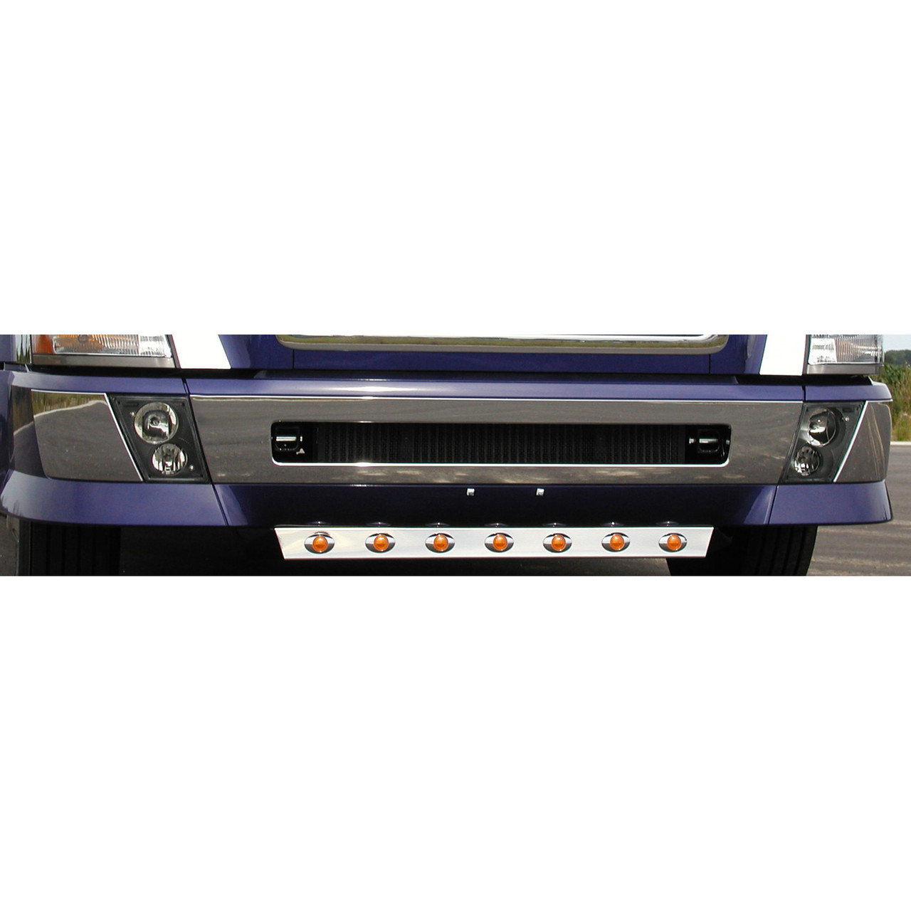 Front Center Bumper Trim For 2003-2017 Volvo VN/VNL-United Pacific-41676