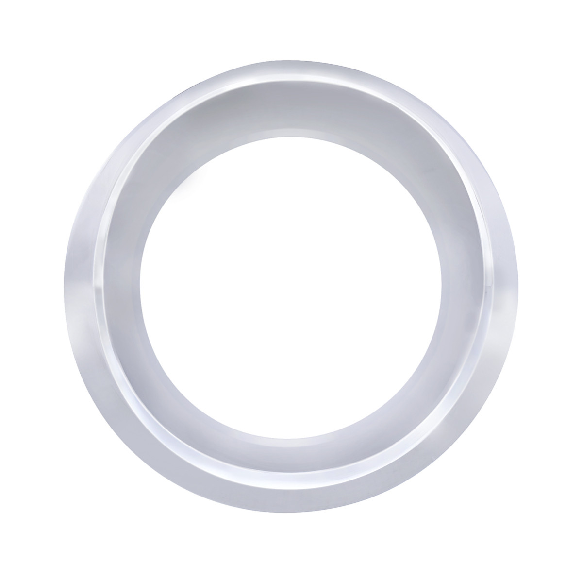 Chrome Small Gauge Cover With Visor For 2018-2020 Freightliner Cascadia