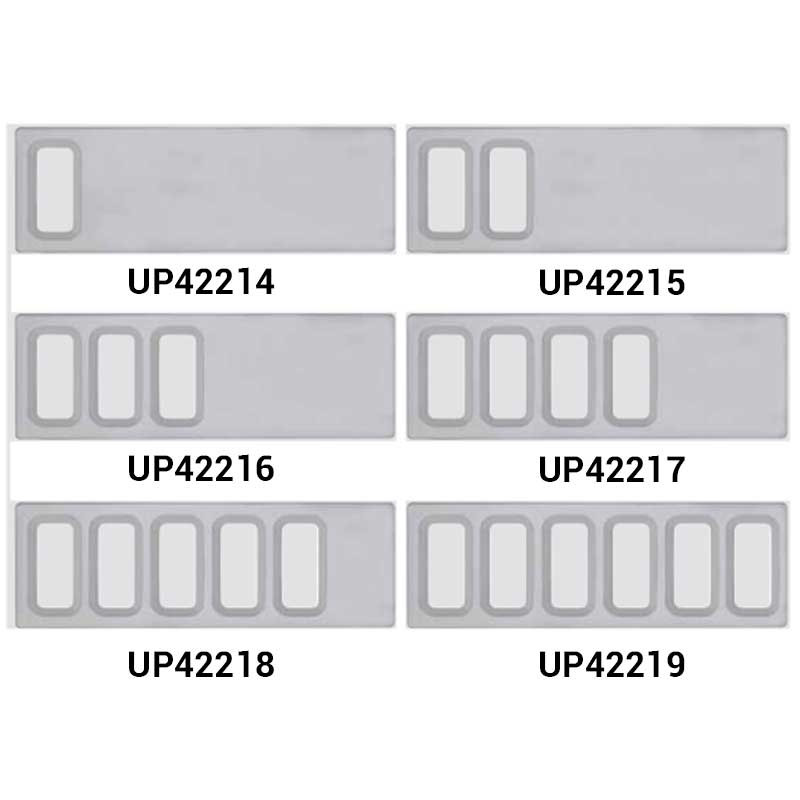 International Dash Switch Panel Cover - 5 Openings