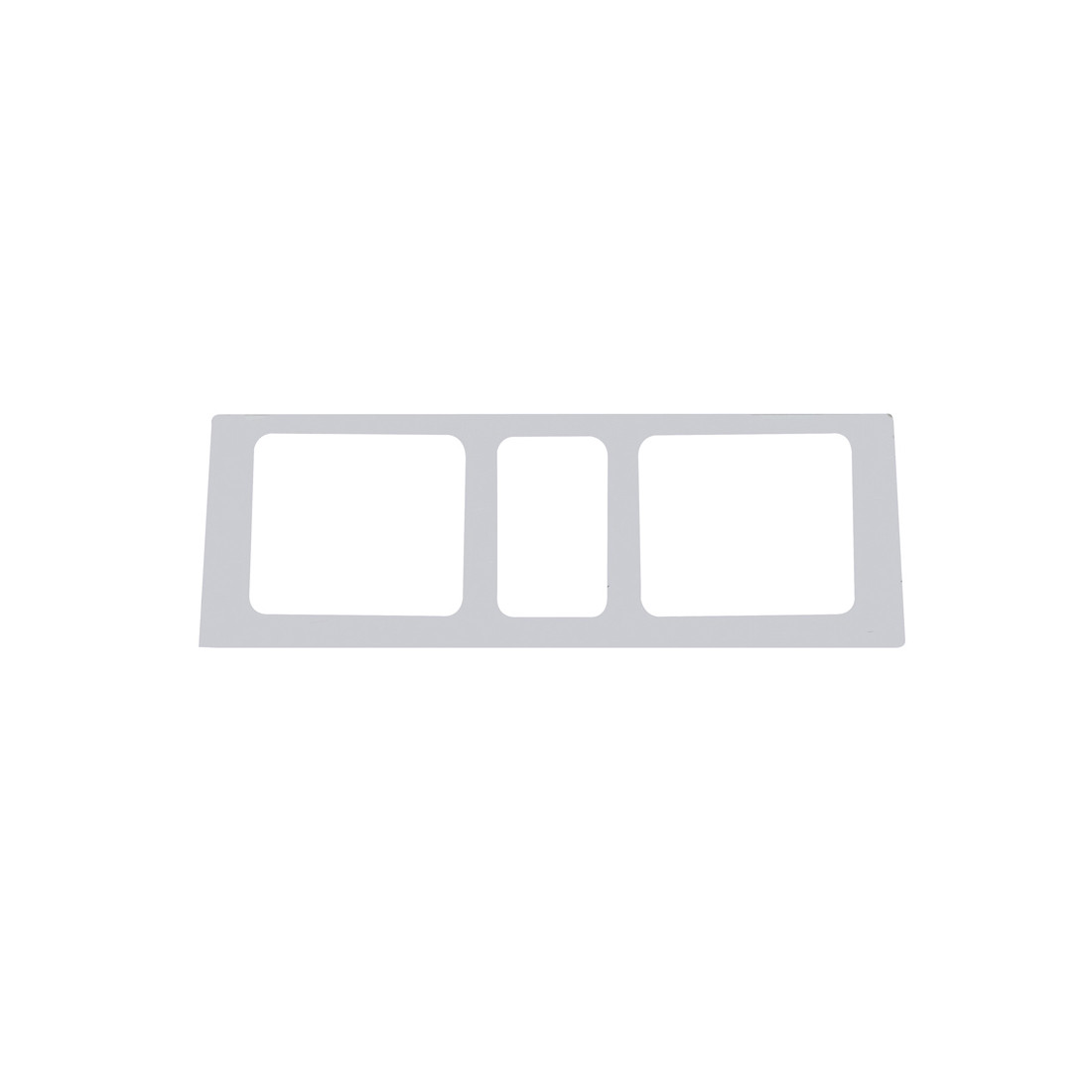 Stainless Steel Volvo Lower Dash Trim - Right