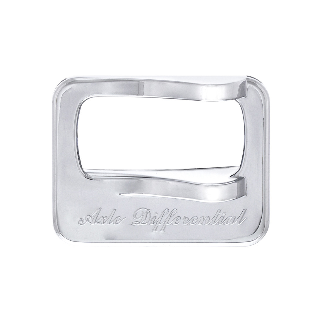 Chrome Rocker Switch Cover For Peterbilt - Axle Differential