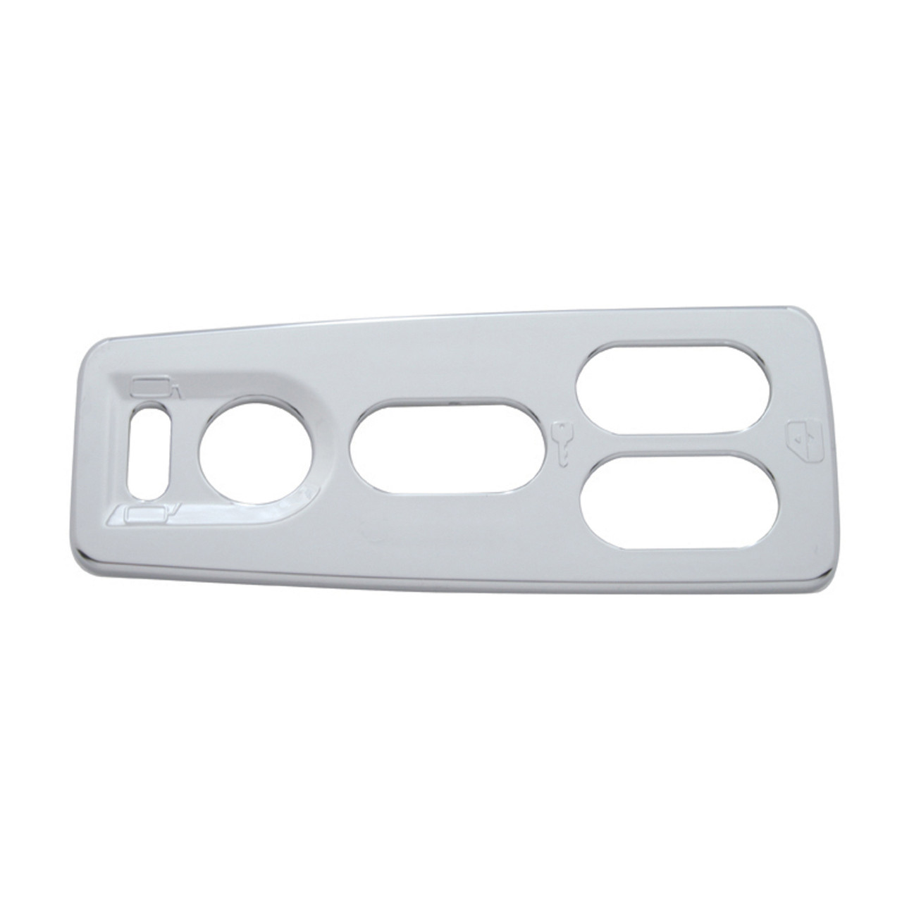 Chrome Window Switch Cover For 2008-2017 Freightliner Cascadia -Driver-5 Openings