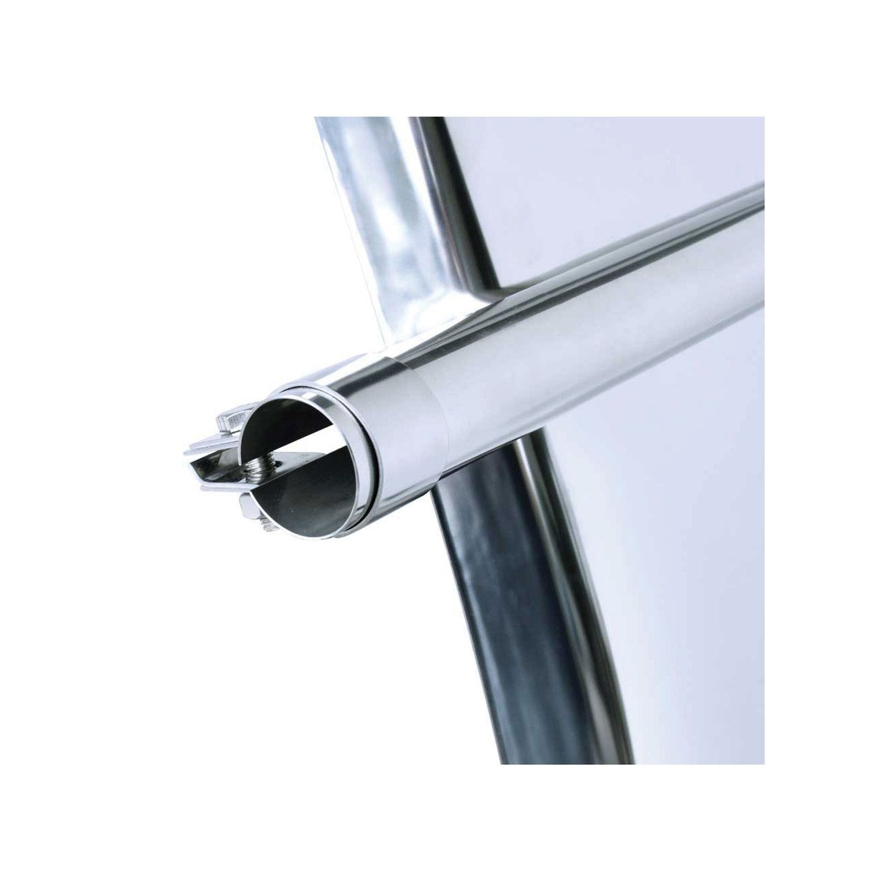 24" x 24" Stainless Competition Series Quarter Fender Set - Tube Bracket