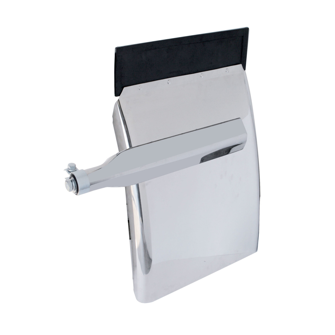 24" X 31" Deluxe Stainless Quarter Fender Set - Triangle Bracket