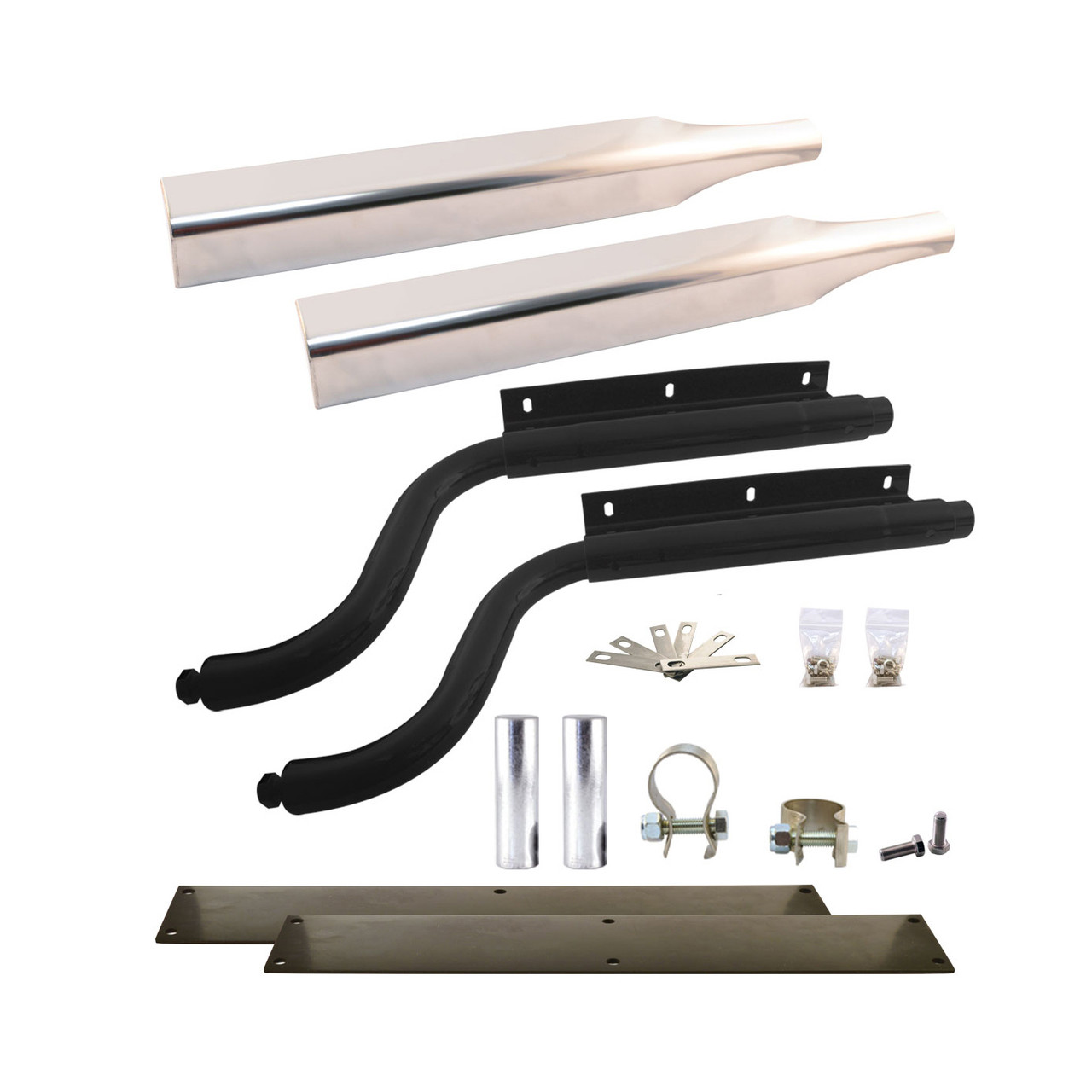 Fenders - Mounting Kit - Half - Stainless Steel - Adjustable Swing Center Bracket-Trux-TFEN-HKIT2