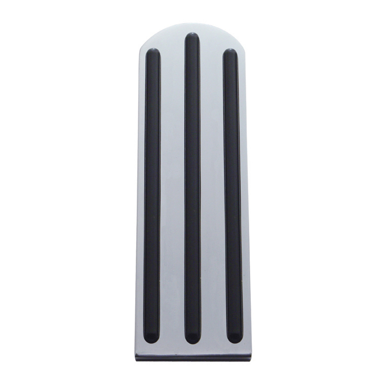 Freightliner Chrome Pedal Set - Black Insert
