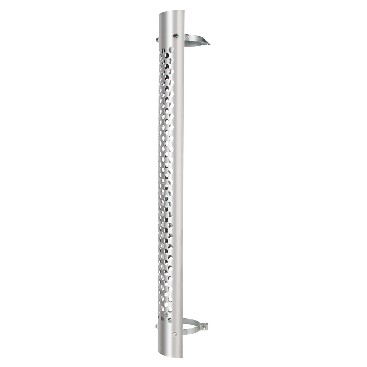5" 180 Degree Stainless Exhaust Muffler Shield - Round