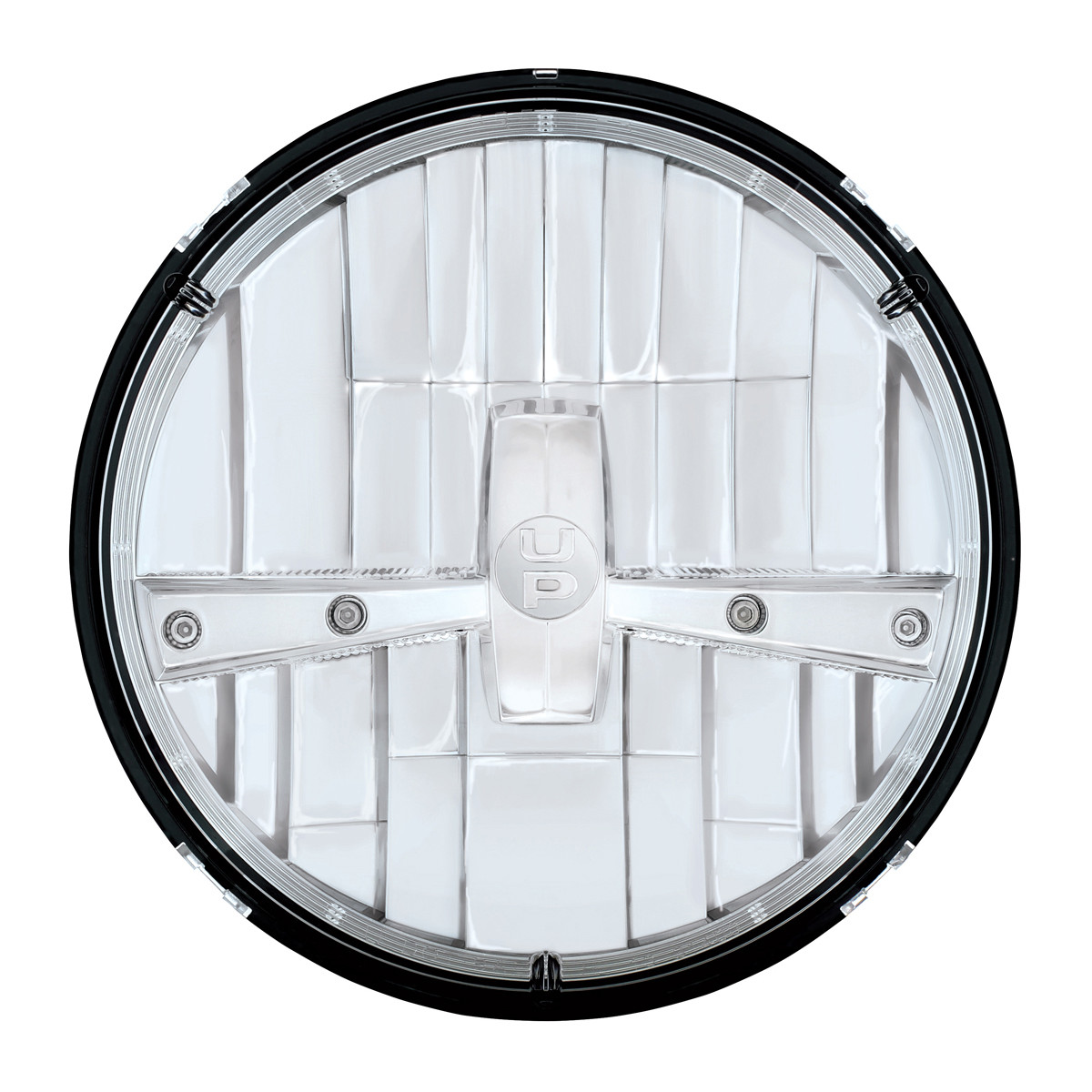 5 High Power LED 7" Dual Function Headlight - Chrome