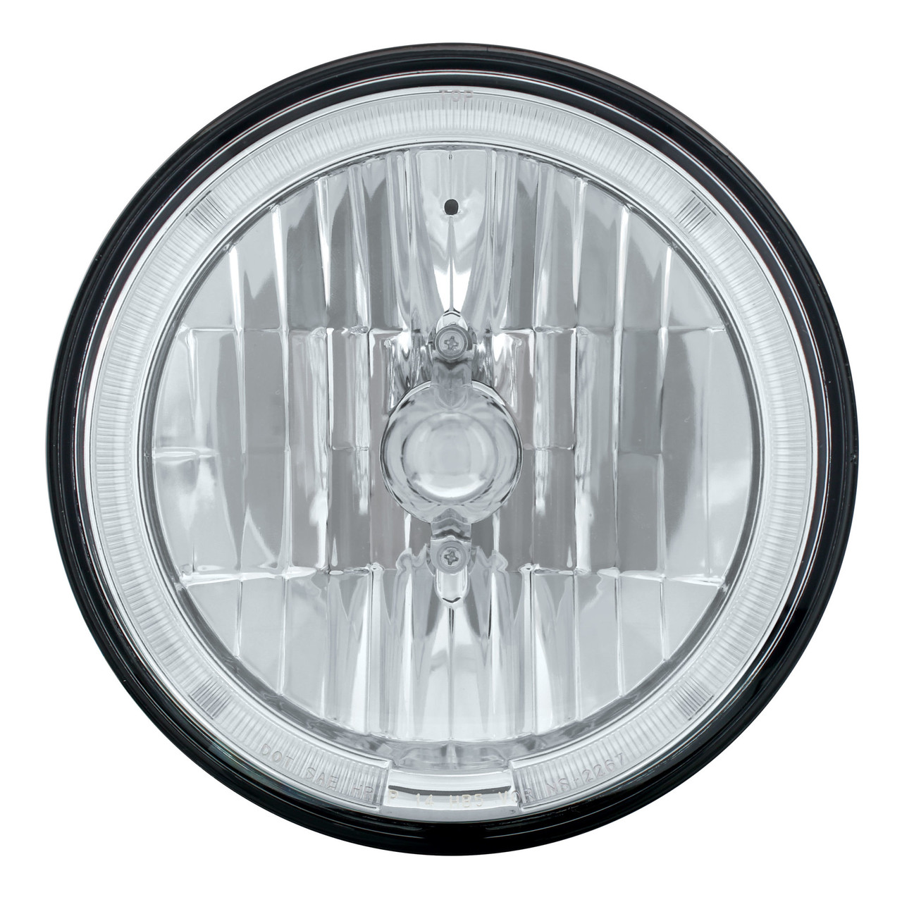7" High Power LED Projection Headlight With Dual Function LED Halo Ring