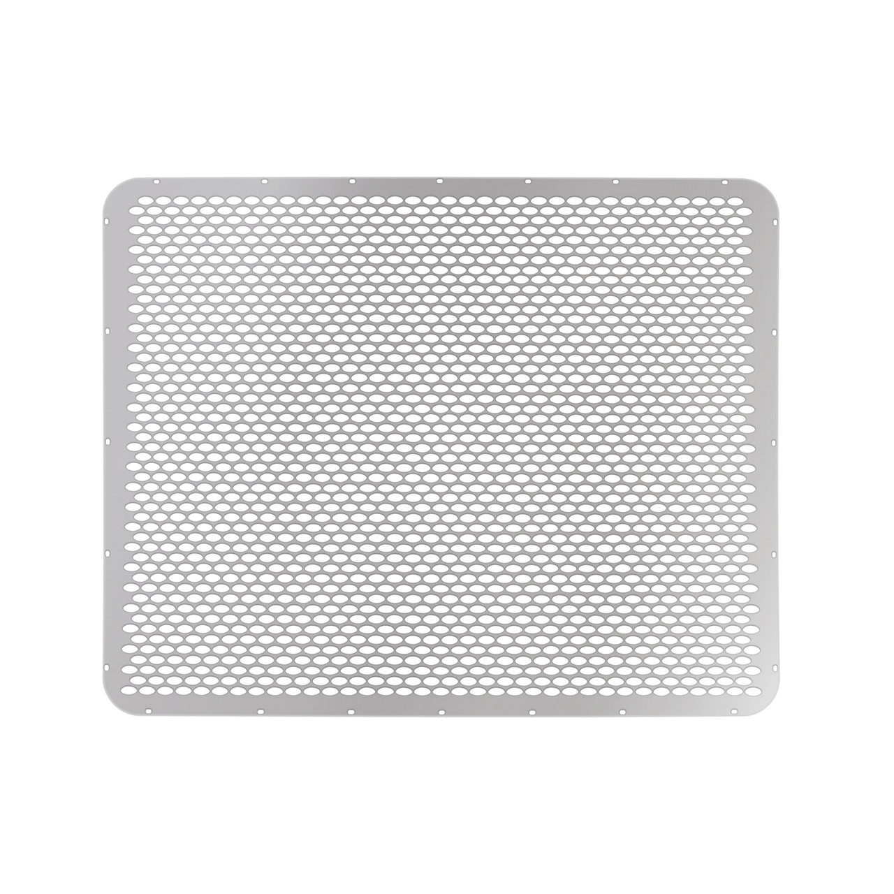 Peterbilt 379 Short Hood Stainless Grille - Alternating Oval Holes