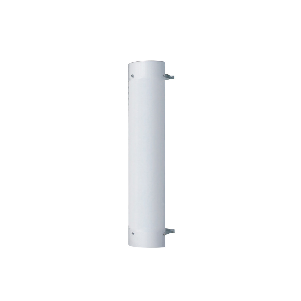 7 180 Degree Stainless Exhaust Muffler Shield - Plain