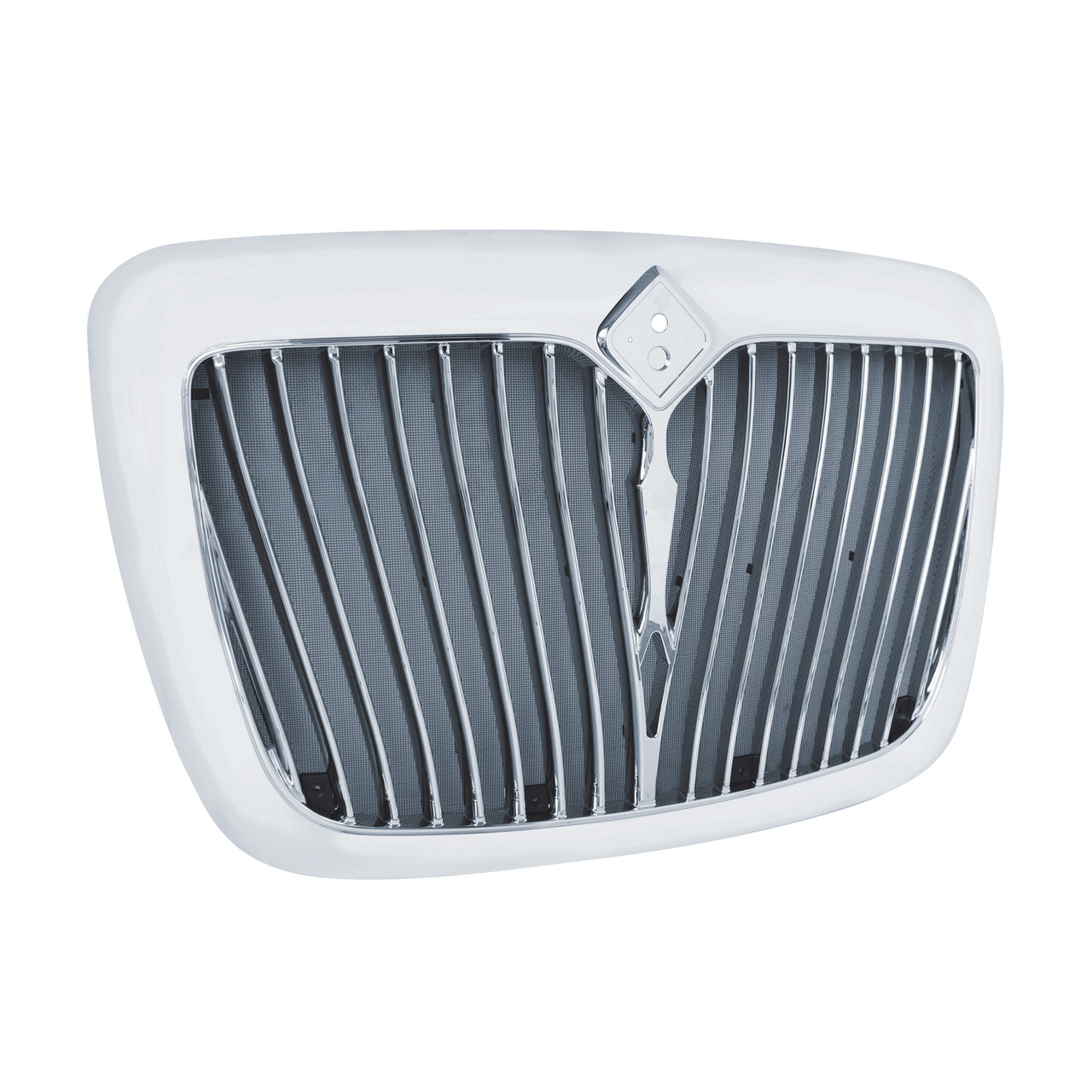Chrome Grille W/ Bug Screen For 2006-17 International Prostar