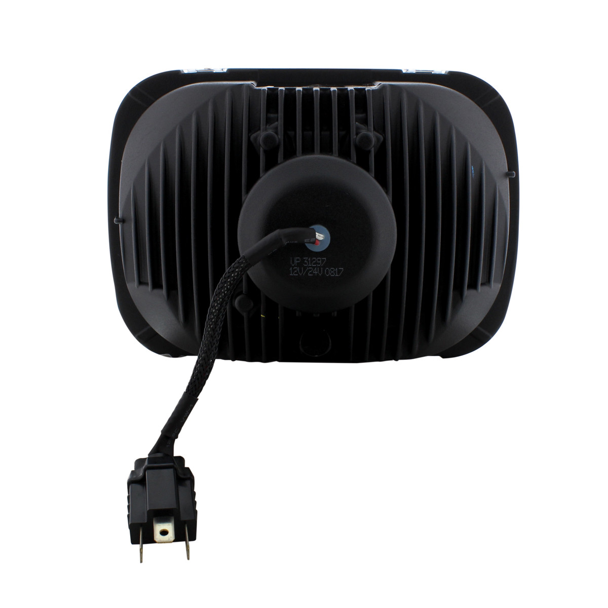 5 High Power LED 5" x 7" Crystal Headlight - High & Low Beam
