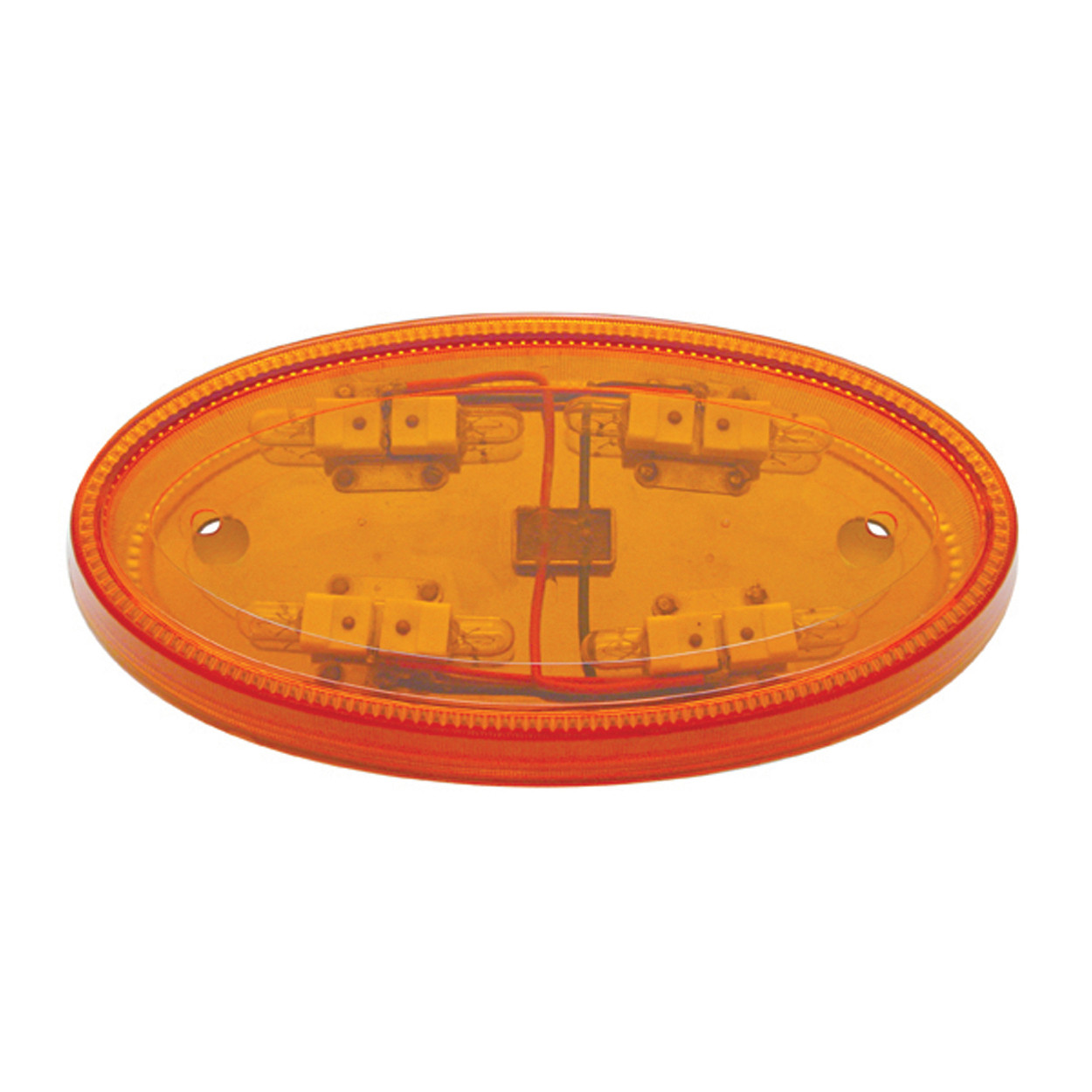 Small Peterbilt Emblem Light - Amber