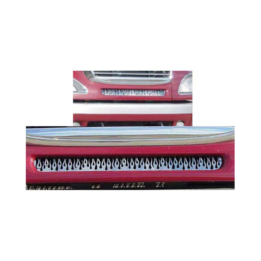 Freightliner Lower Grill Flames Insert (GRILLE INSERT ONLY, SURROUND NOT INCLUDED)