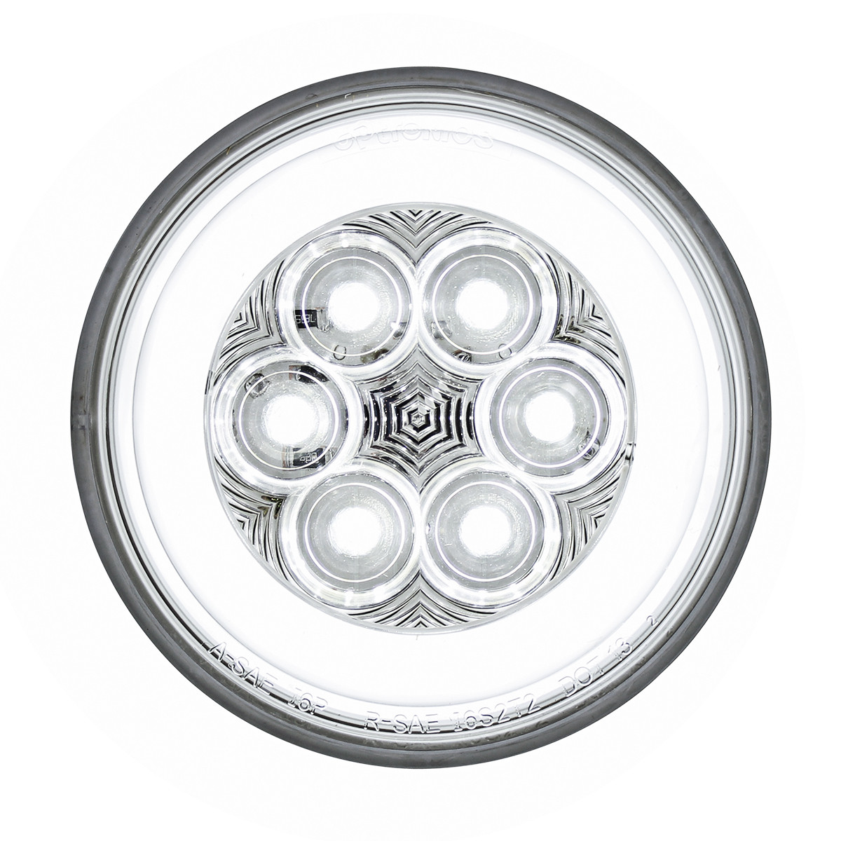 21 LED 4" "GLO" Back-Up Light United Pacific 37008