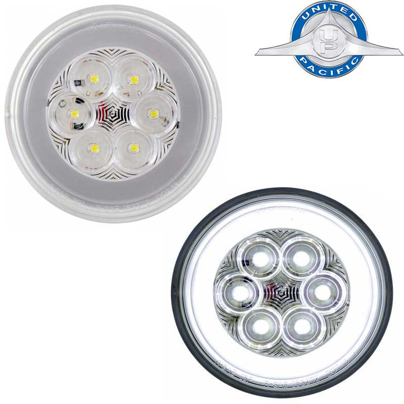 21 LED 4" "GLO" Back-Up Light United Pacific 37008