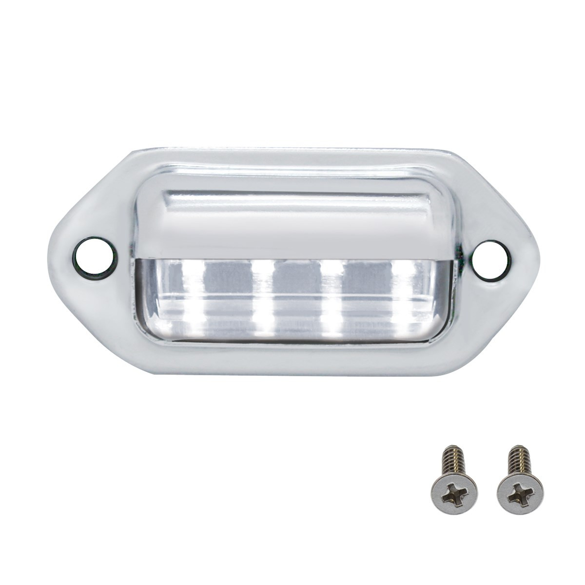 4 LED License Light - White LED