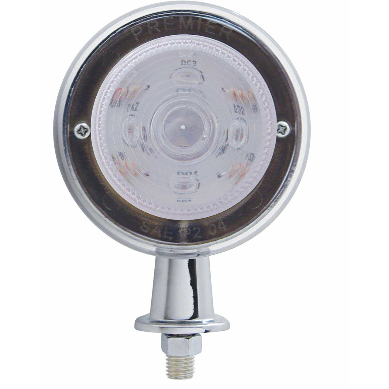 13 LED 1 1/8" Arm Honda Light Kit - Amber LED/Clear Lens United Pacific 38377