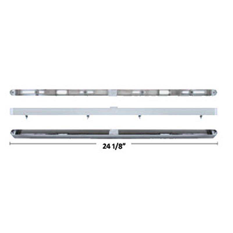 Dual 12" LED Light Bar Housing