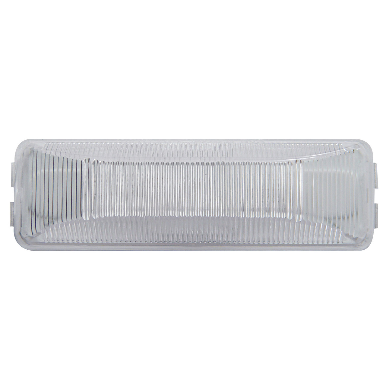 Incandescent Rectangular Fender Mount Utility Light - Clear Lens