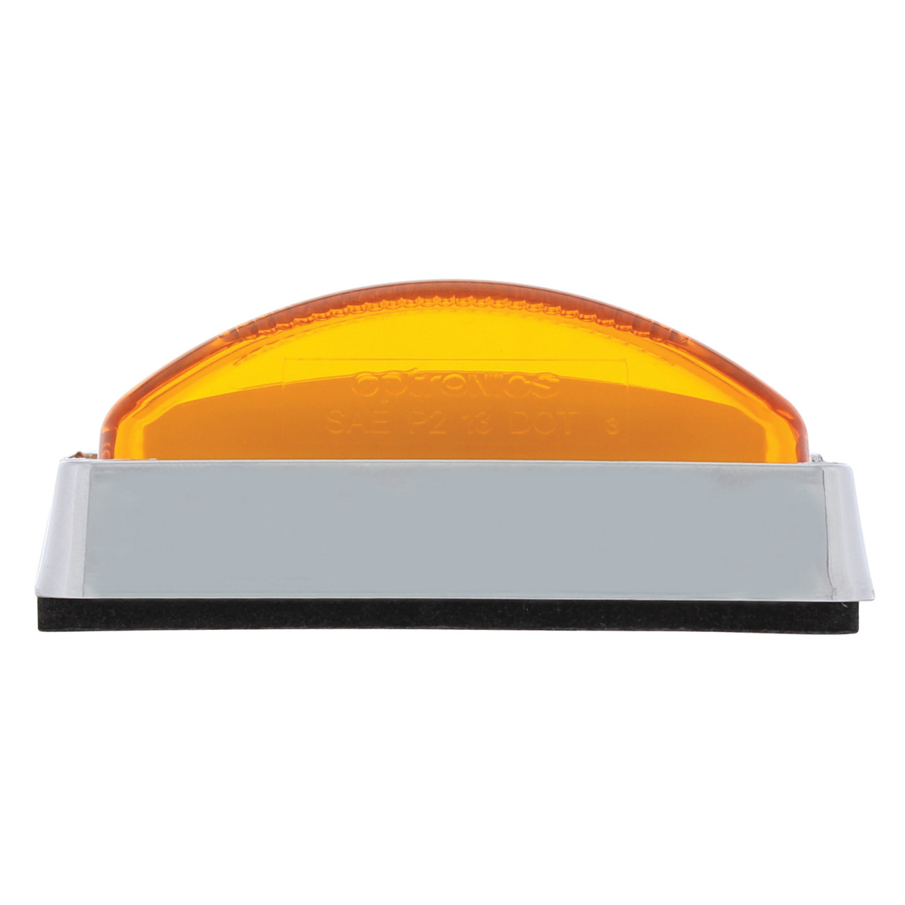 8 LED "GLO" Rectangular Clearance/Marker Light - Amber LED/Amber Lens United Pacific 36972