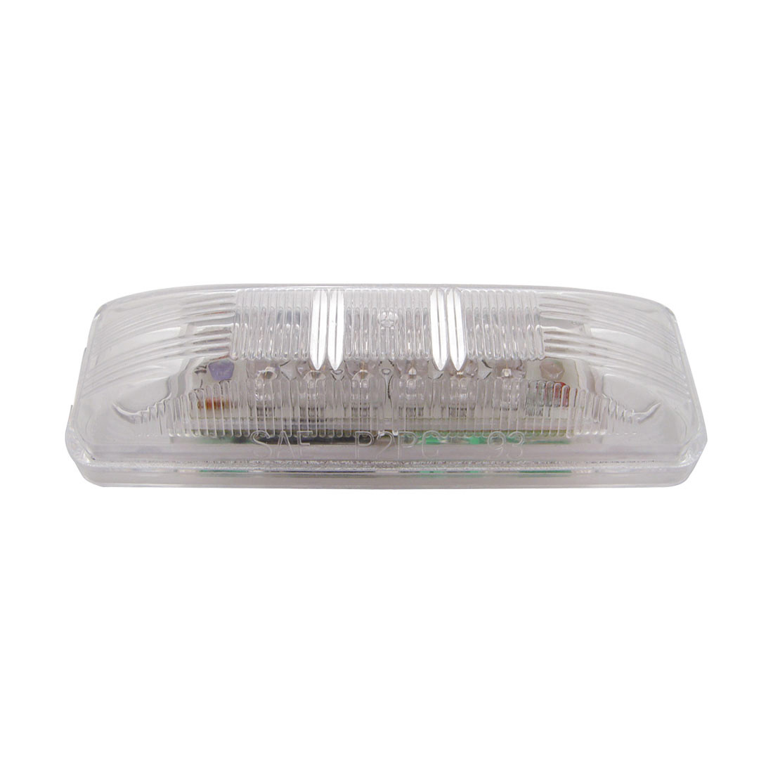 12 LED Rectangular Auxiliary/Utility Light - White LED/Clear Lens United Pacific 39931
