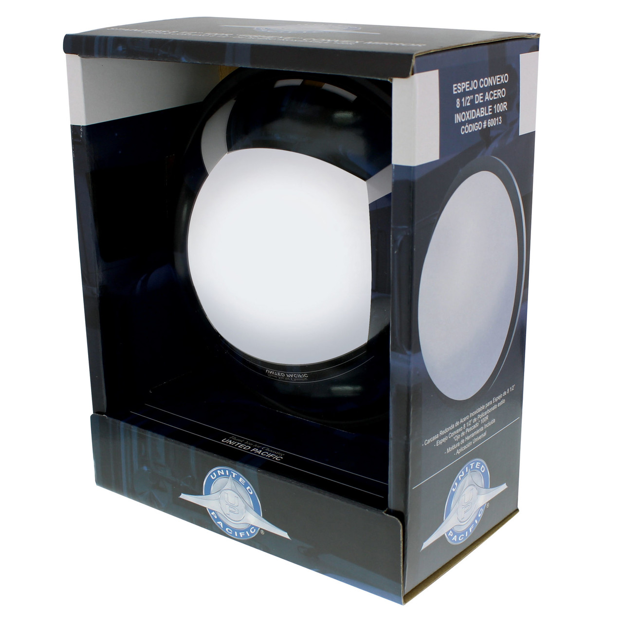 8 1/2" Stainless Steel Convex Fisheye Mirror