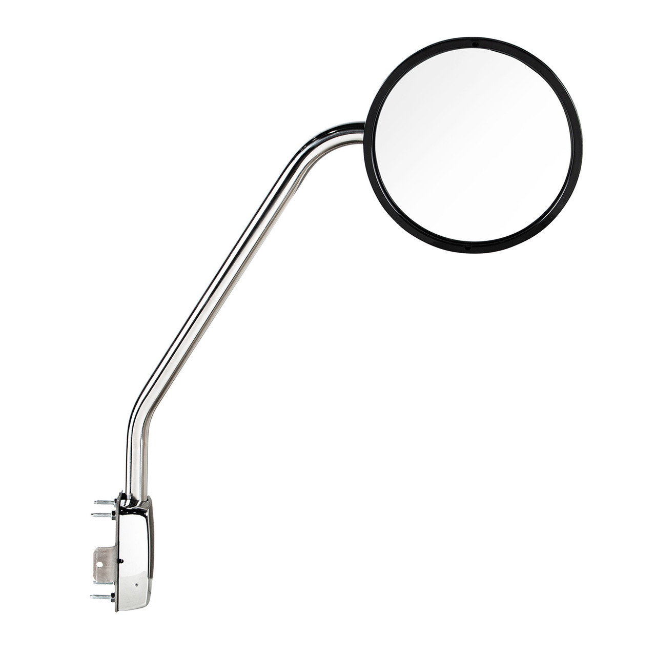 Chrome Hood Mirror For Kenworth T680 - Passenger