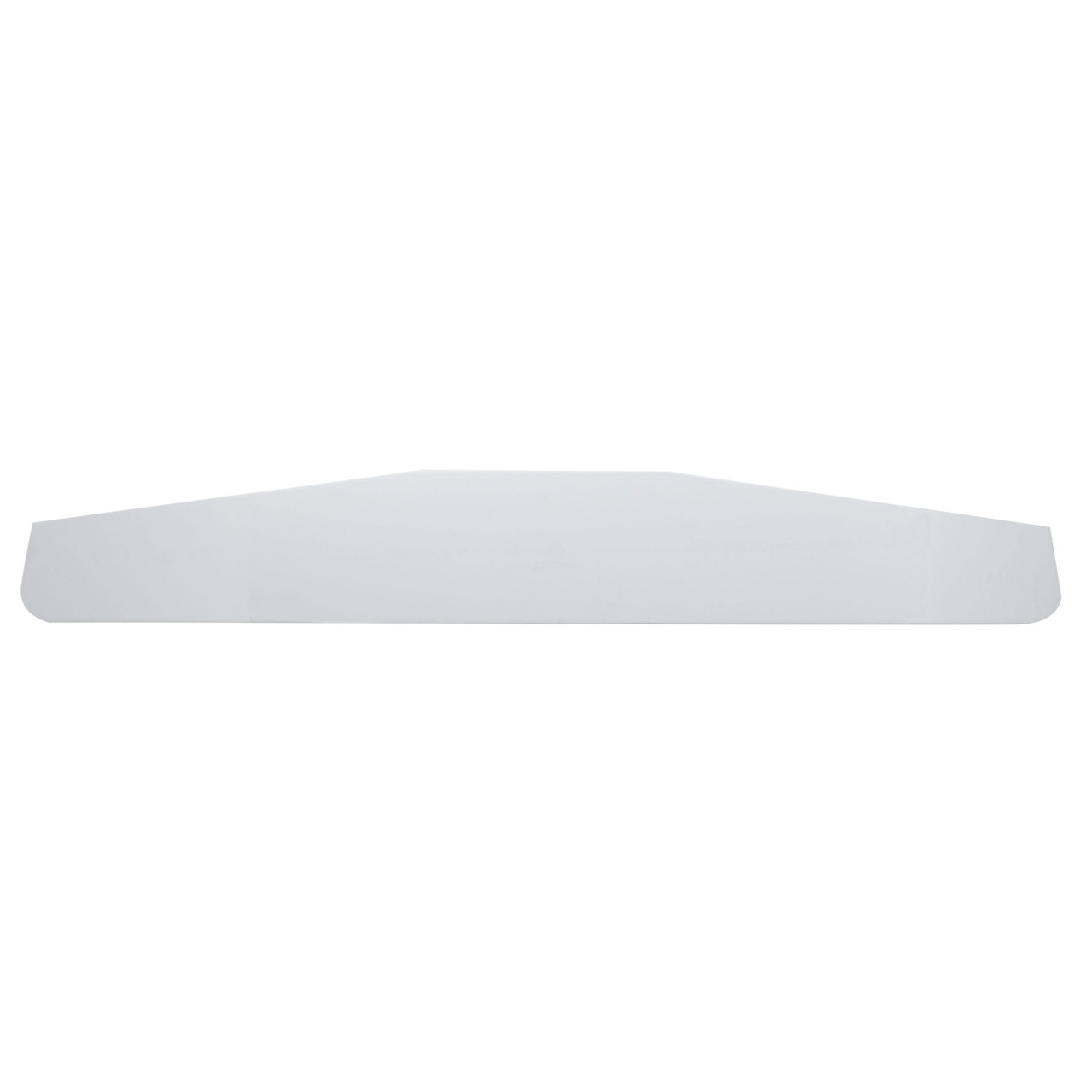 4" X 24" Stainless Standard Bottom Mud Flap Plate - Welded Stud