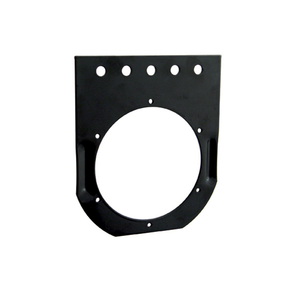 4" Black Light Bracket - 1 Hole