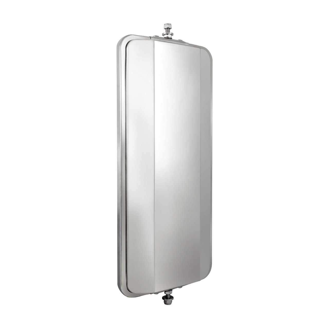 7" X 16" Stainless West Coast Mirror - Heated