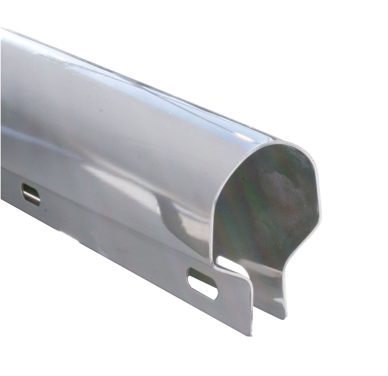 30" Chrome Heavy Duty Mud Flap Hanger - 2 1/2" Bolt Pattern