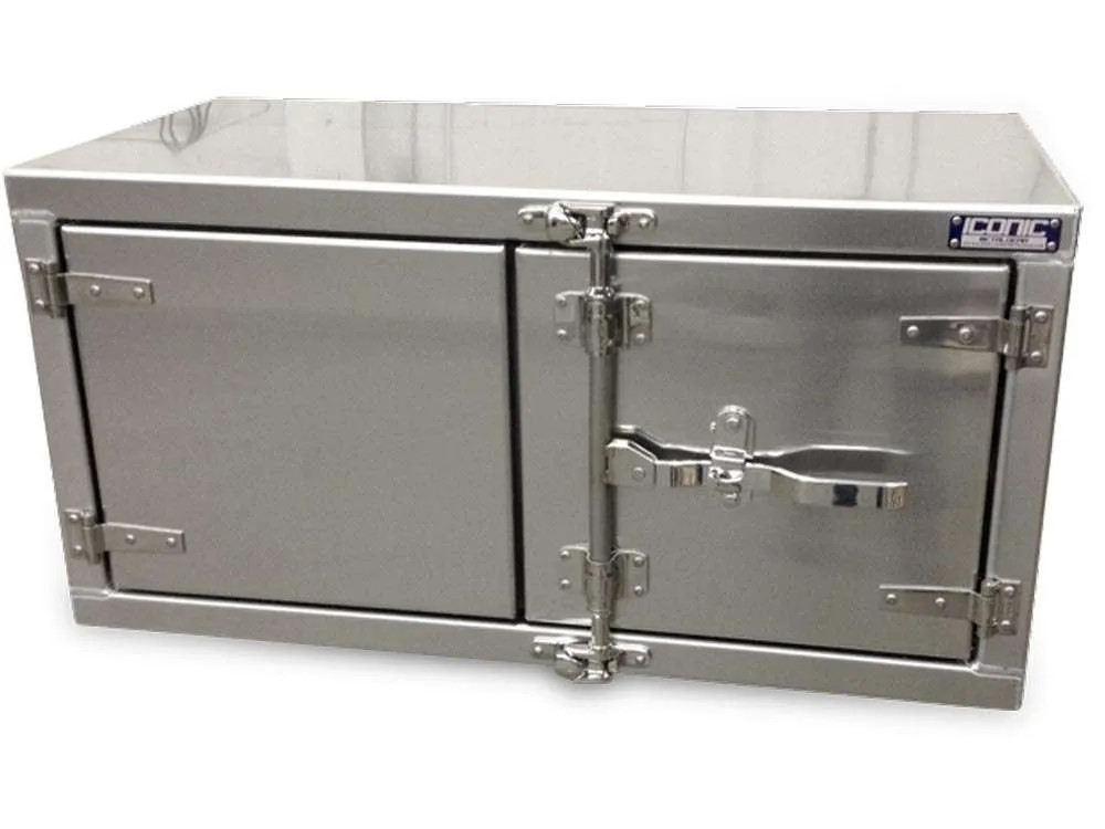 24" Bar Lock / Cam-Lock Underbody Toolboxes Aluminum - Iconic Metal Gear