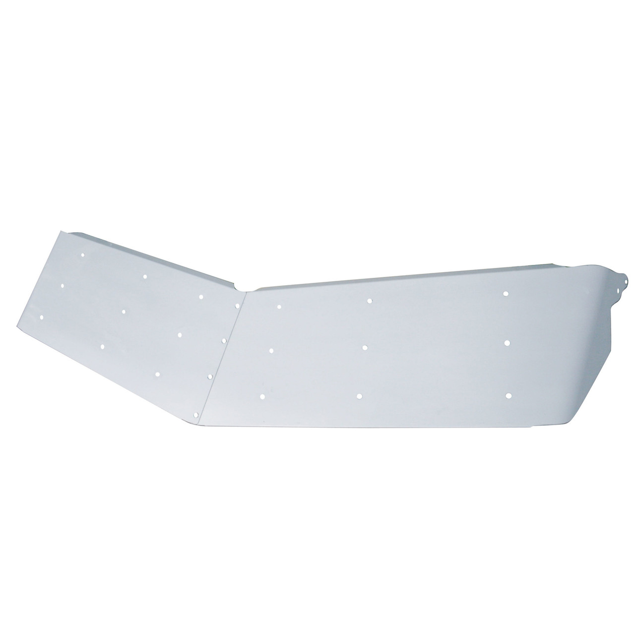 2002+ Peterbilt 14" Stainless Ultra Cab Drop Sunvisor