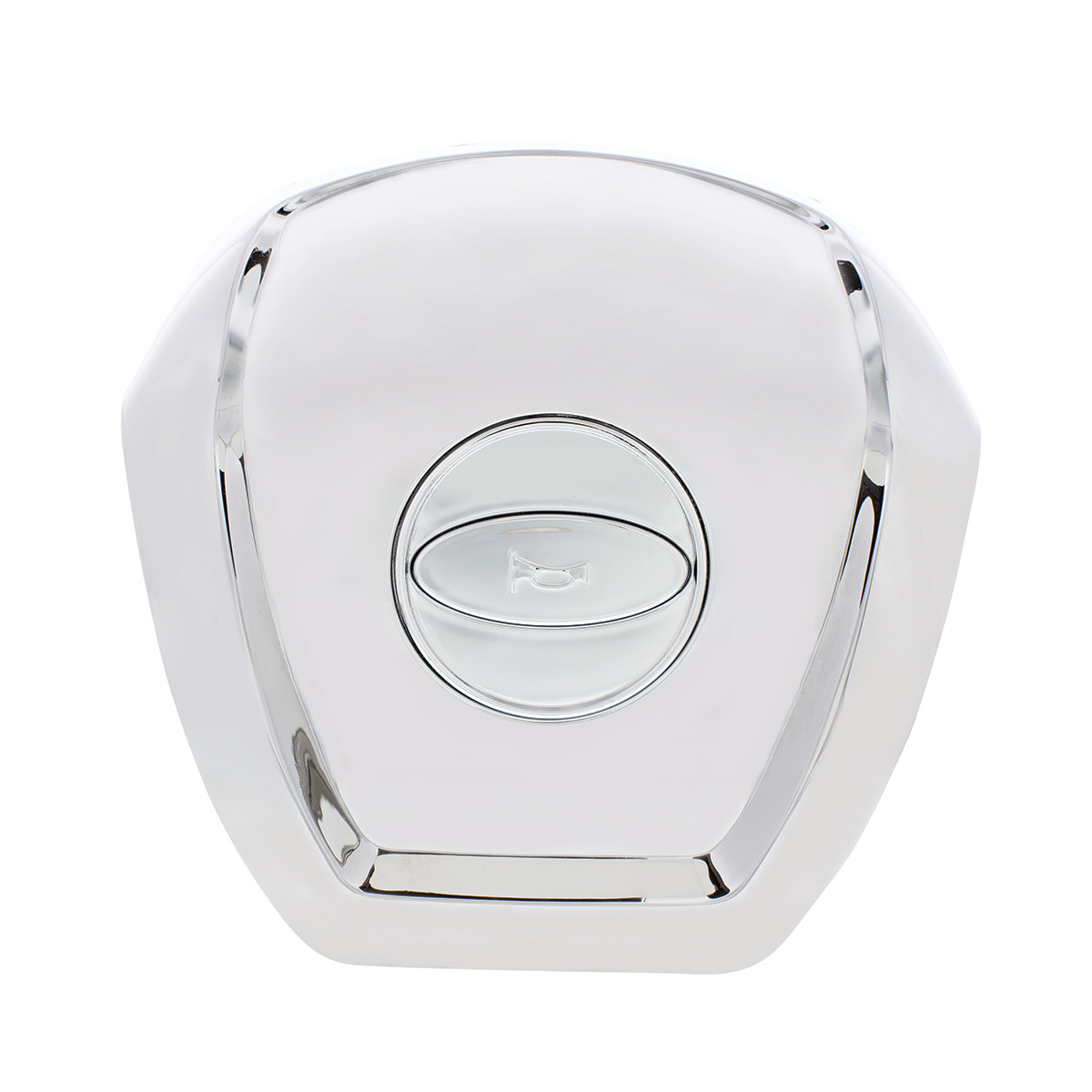 Chrome Steering Wheel Horn Pad for 2012+ Peterbilt