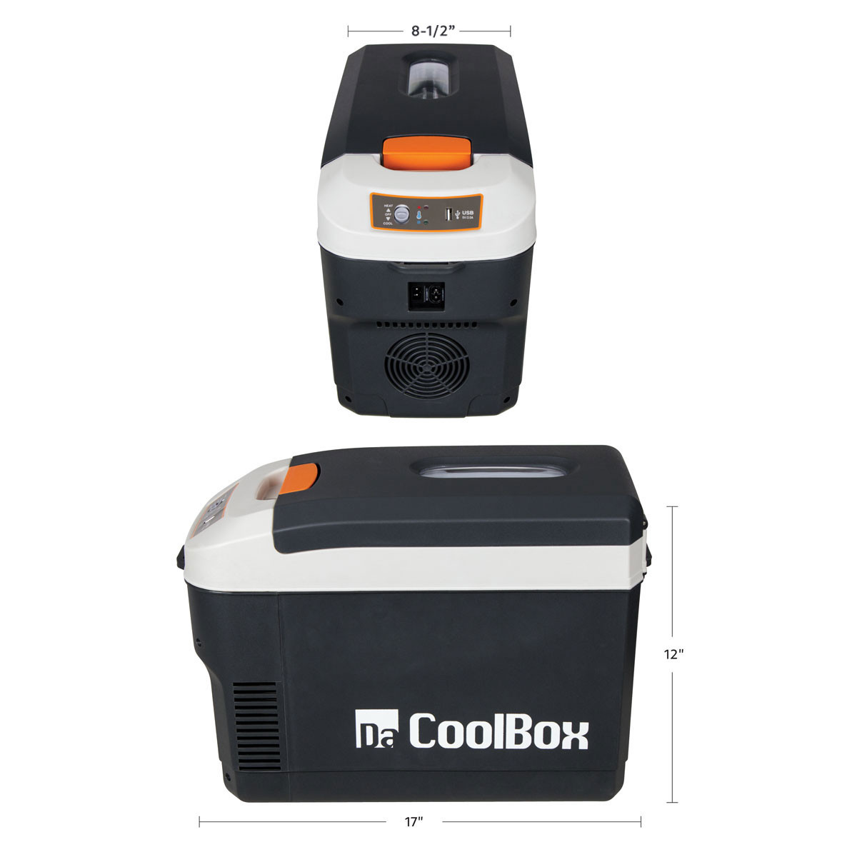 10 Qt AC/DC Powered Thermoelectric Cooler & Warmer